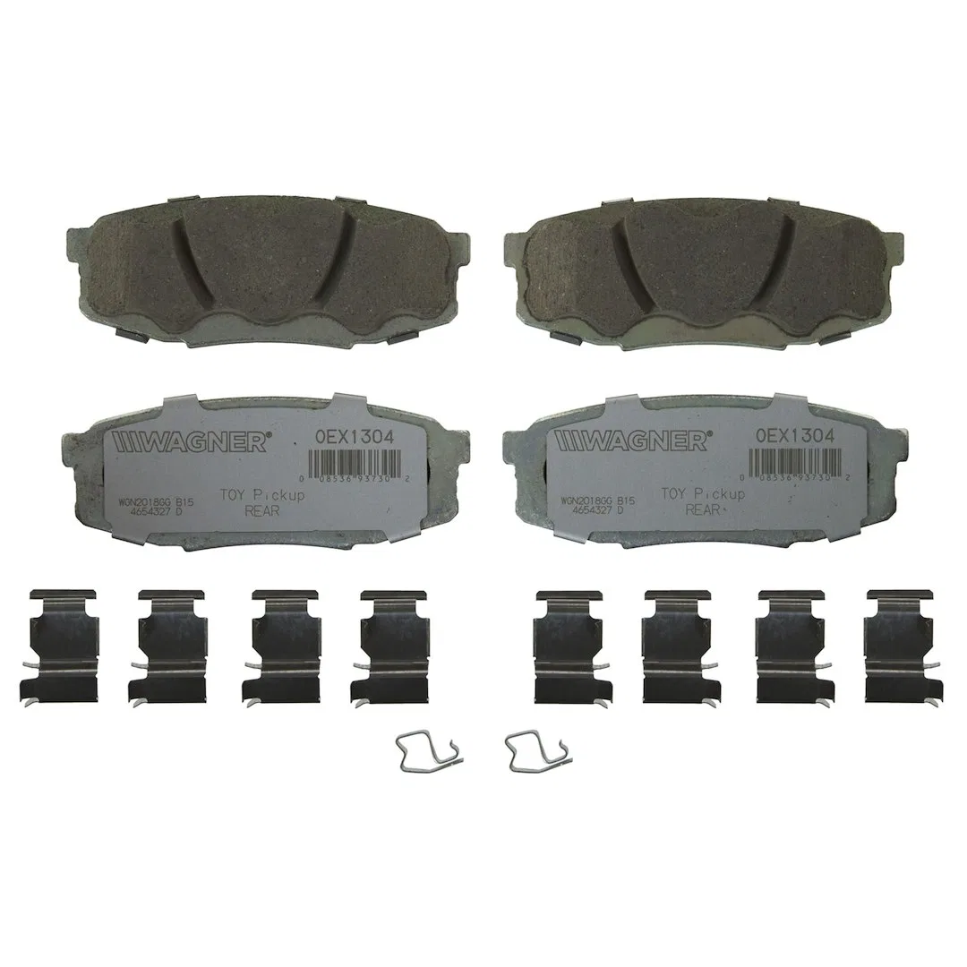 OEX1304 – WAGNER BRAKE Brake Pad, OE Replacement Premium Low-Copper Ceramic